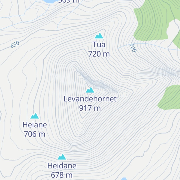 Map of Levandehornet