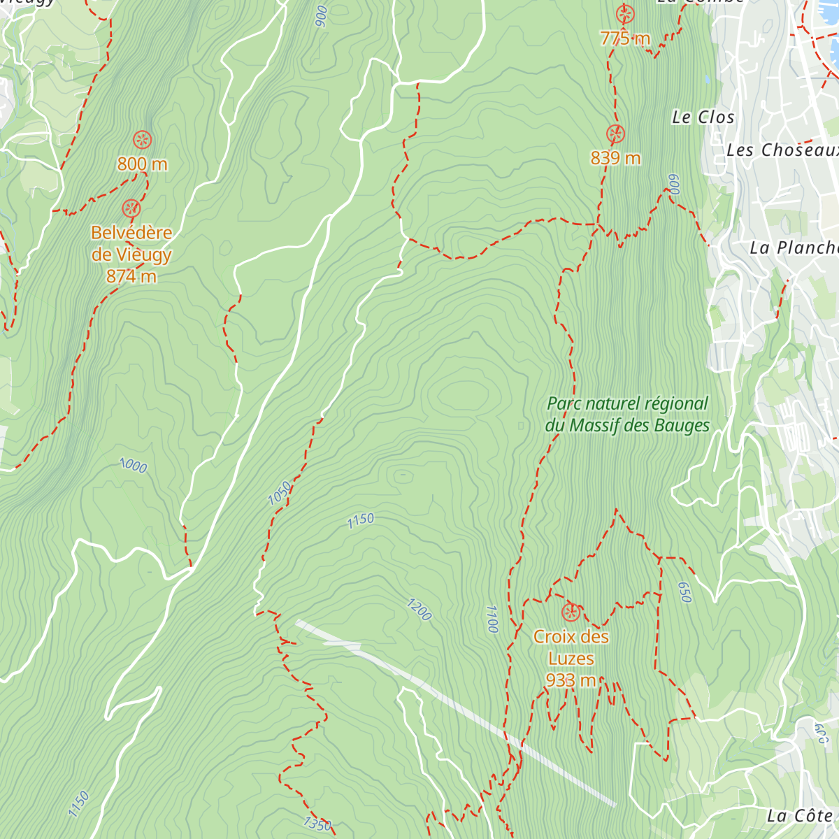 sevrier map