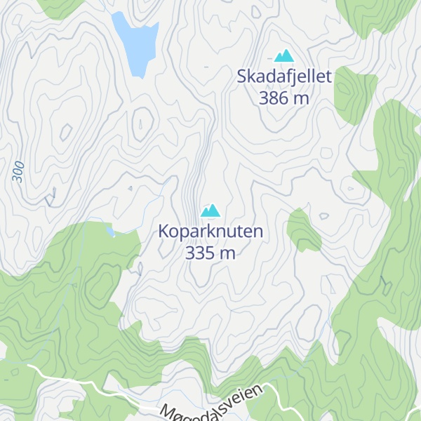 Map of Koparknuten