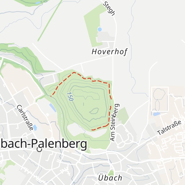 Map of Bergehalde Carolus Magnus
