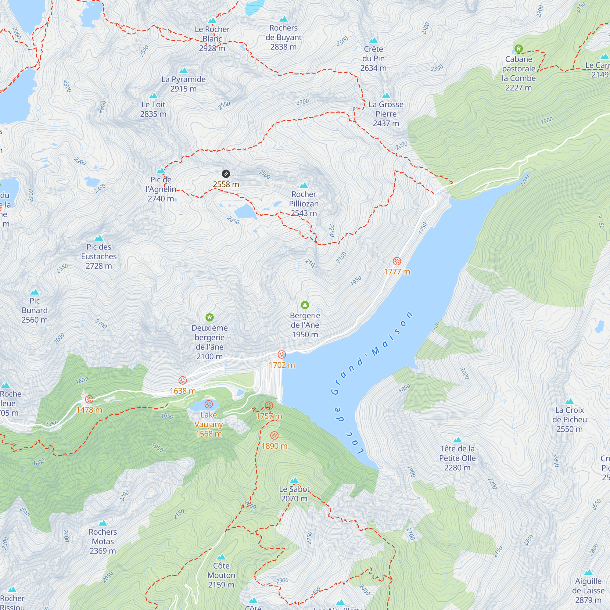 Bergerie de l'Ane map