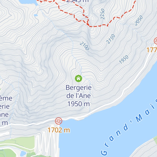 Map of Bergerie de l'Ane