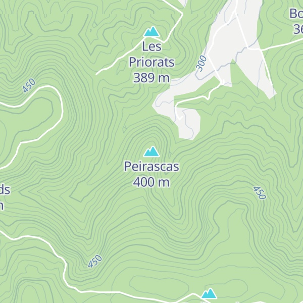 Map of Peirascas