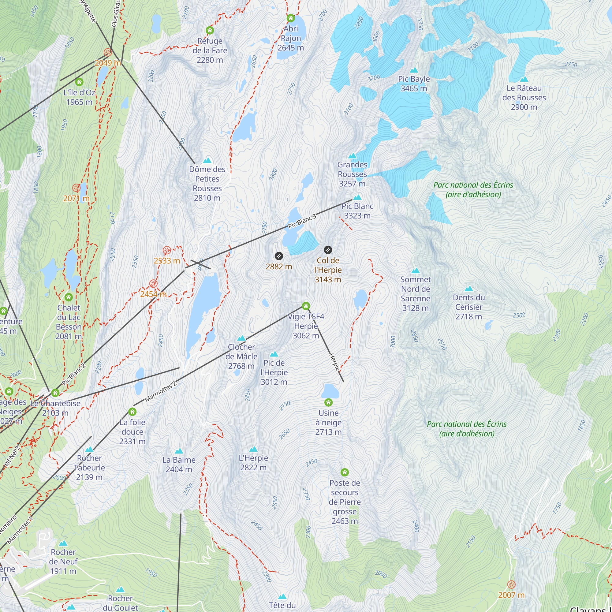 Vigie TSF4 Herpie map