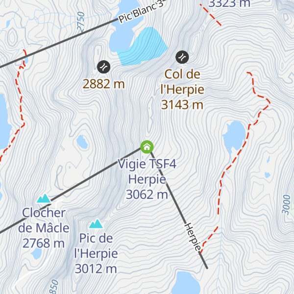 Map of Vigie TSF4 Herpie
