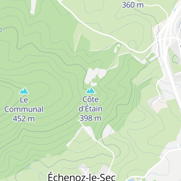 Map of Côte d'Étain
