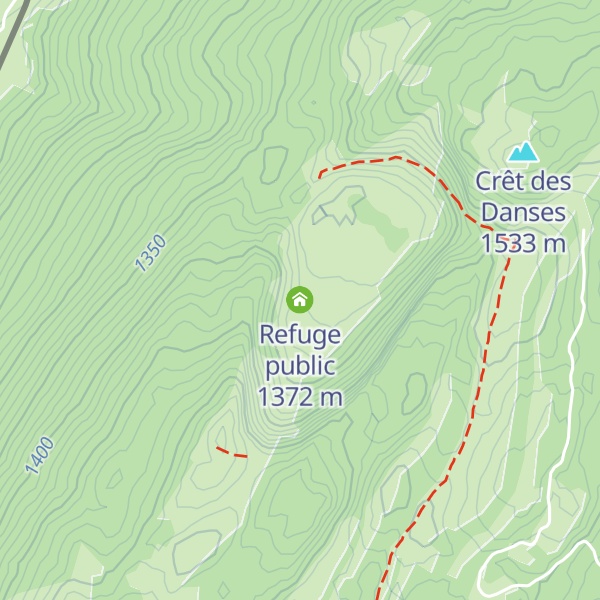 Map of Refuge public