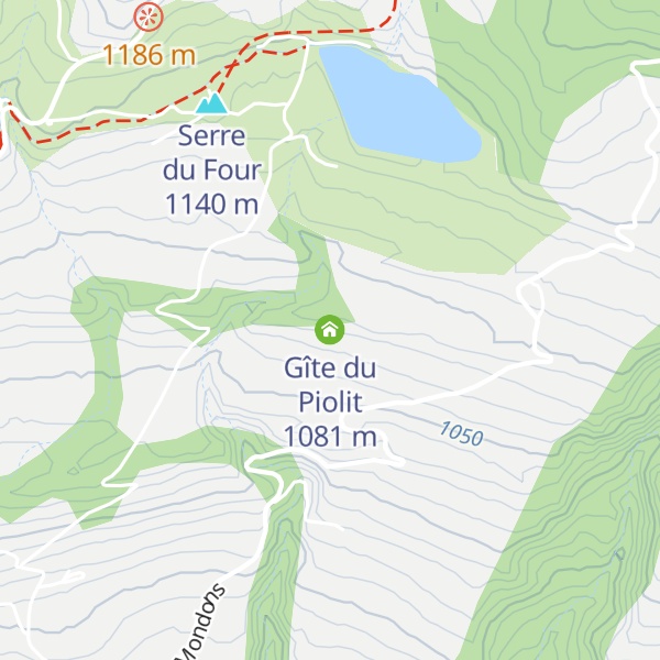 Map of Gîte du Piolit