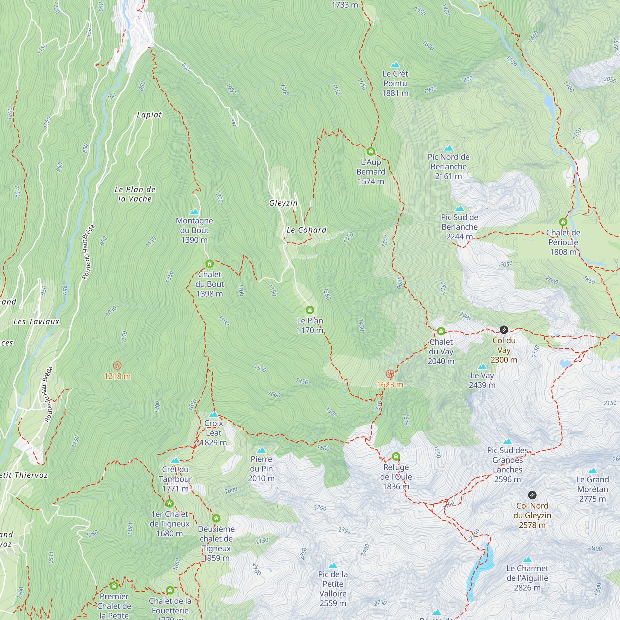 Le Plan map