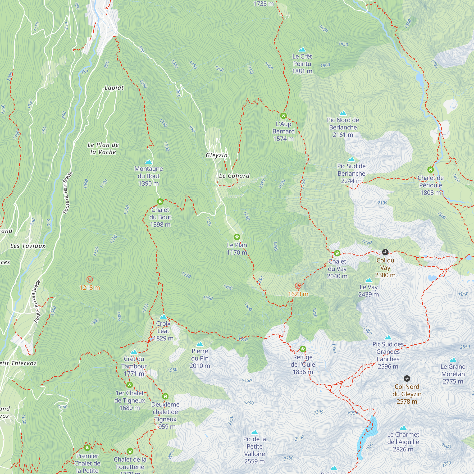 Le Plan map