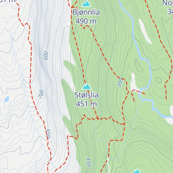Map of Stølslia