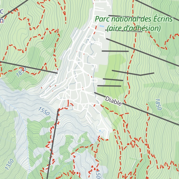 Map of Le Diable