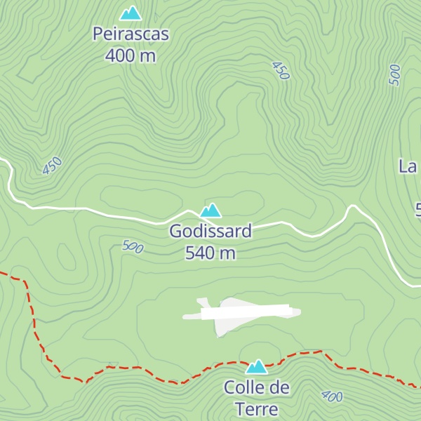 Map of Godissard