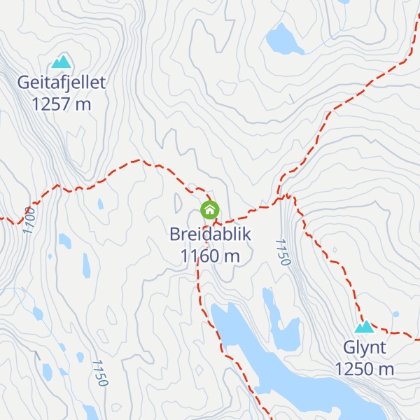 Map of Breidablik