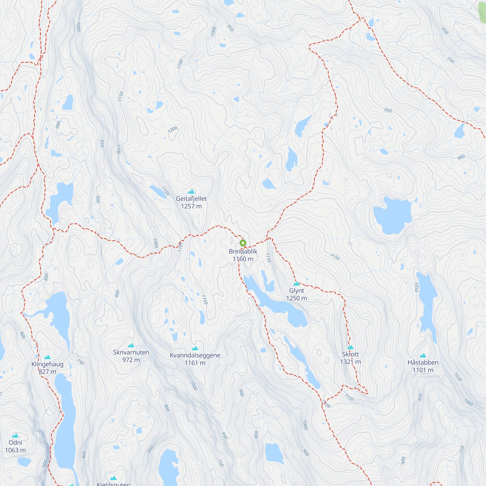 Breidablik map
