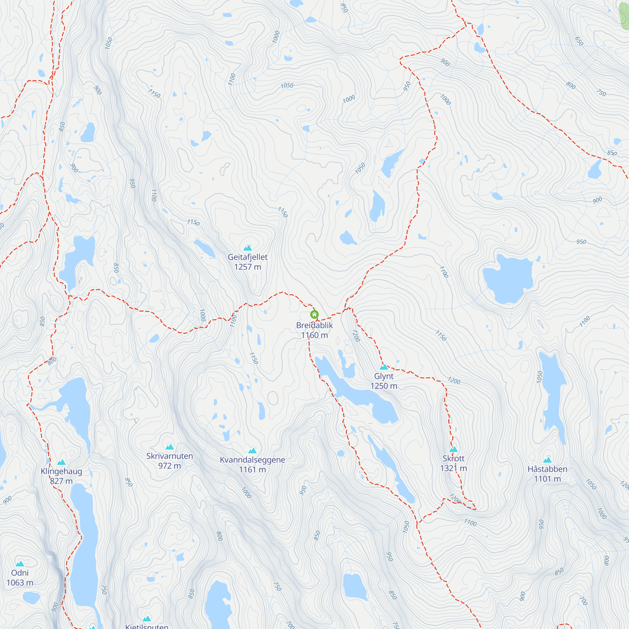 Breidablik map