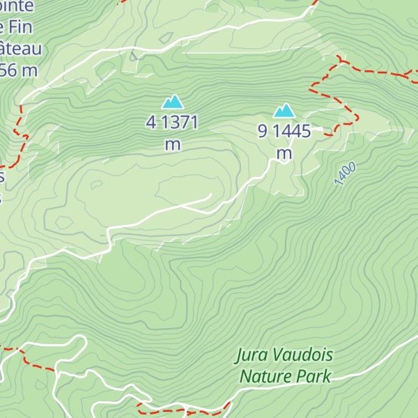 Map of Chalet de la Combe Gelée