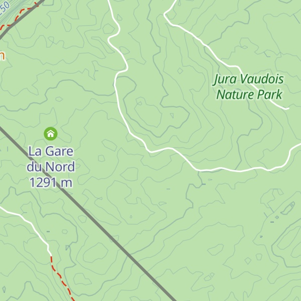Map of Refuge de l'Hôtel de l'Italie