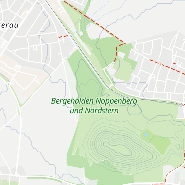 Map of Bergehalde Nordstern