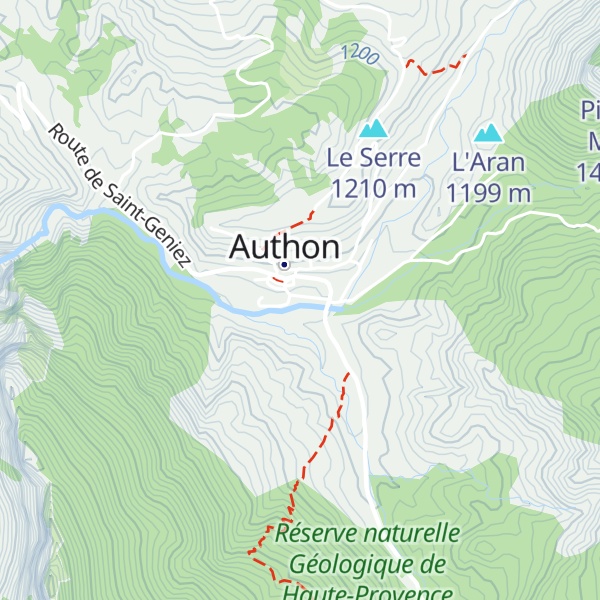 Map of Gîte des Monges