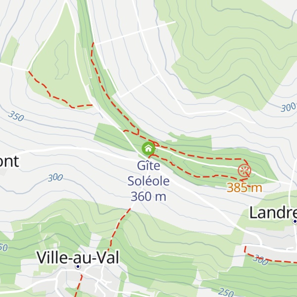 Map of Gîte Soléole