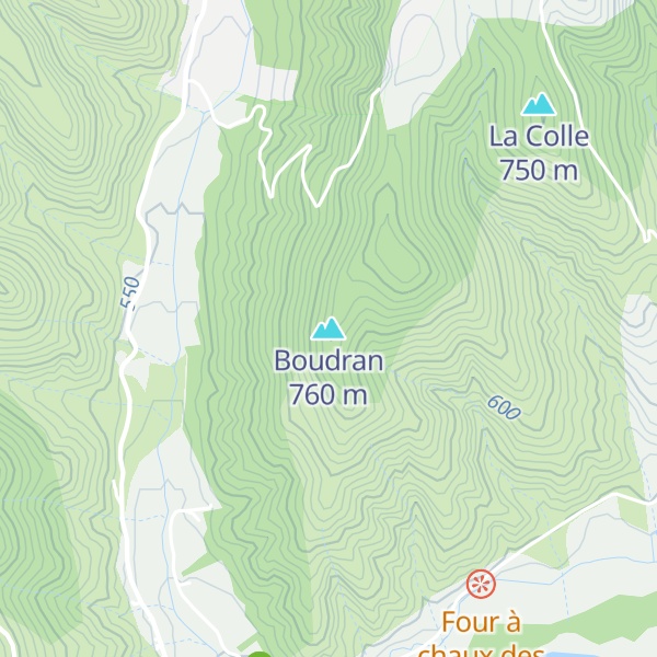Map of Boudran