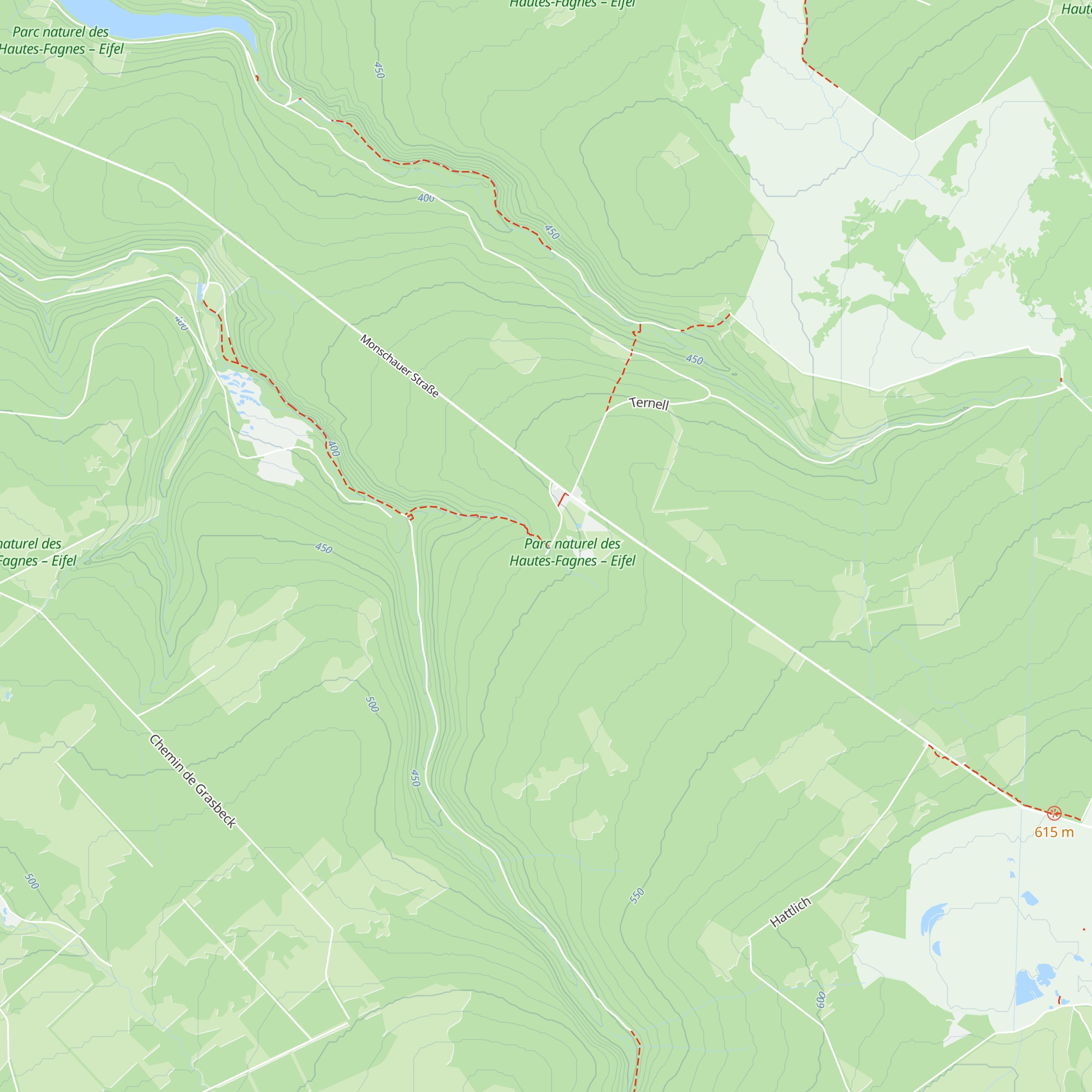 Forsthütte Ternell map