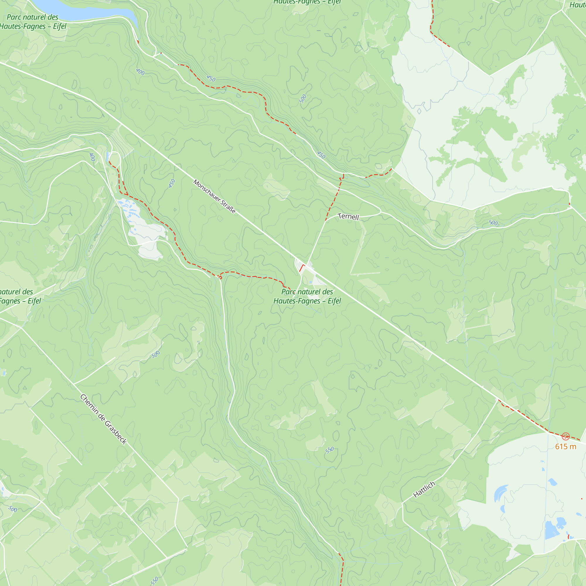 Forsthütte Ternell map