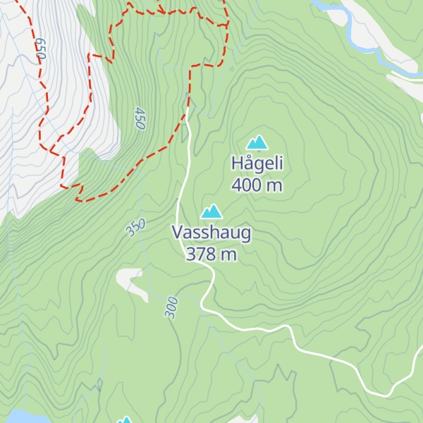 Map of Vasshaug