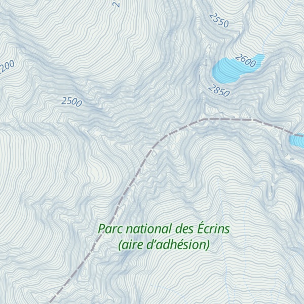 Map of Les Mourres Rouges