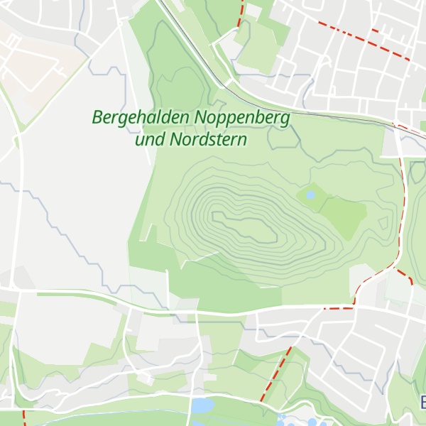 Map of Bergehalde Anna Noppenberg