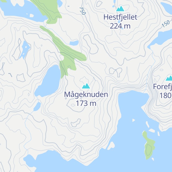 Map of Mågeknuden