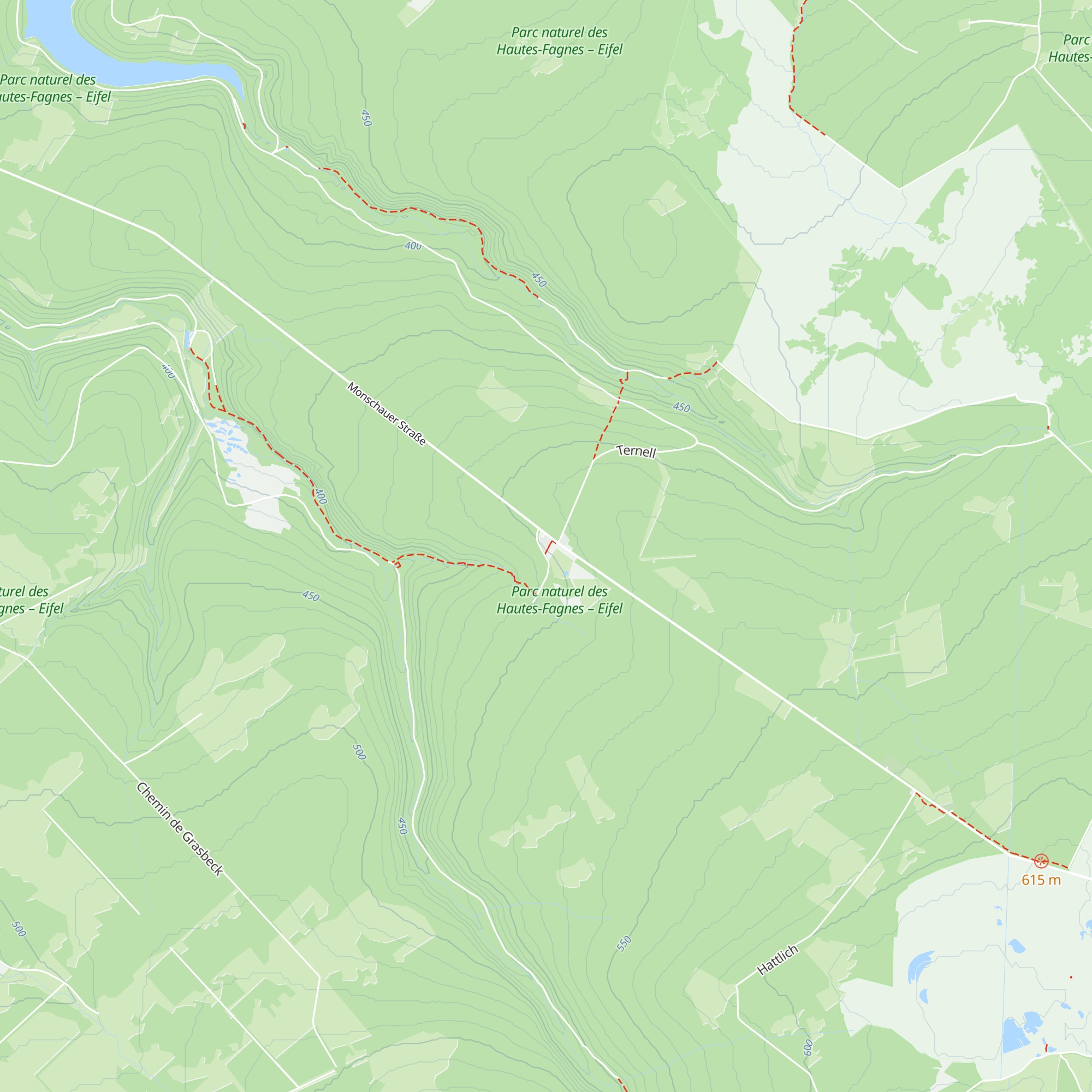 Werner Thoma Hütte map