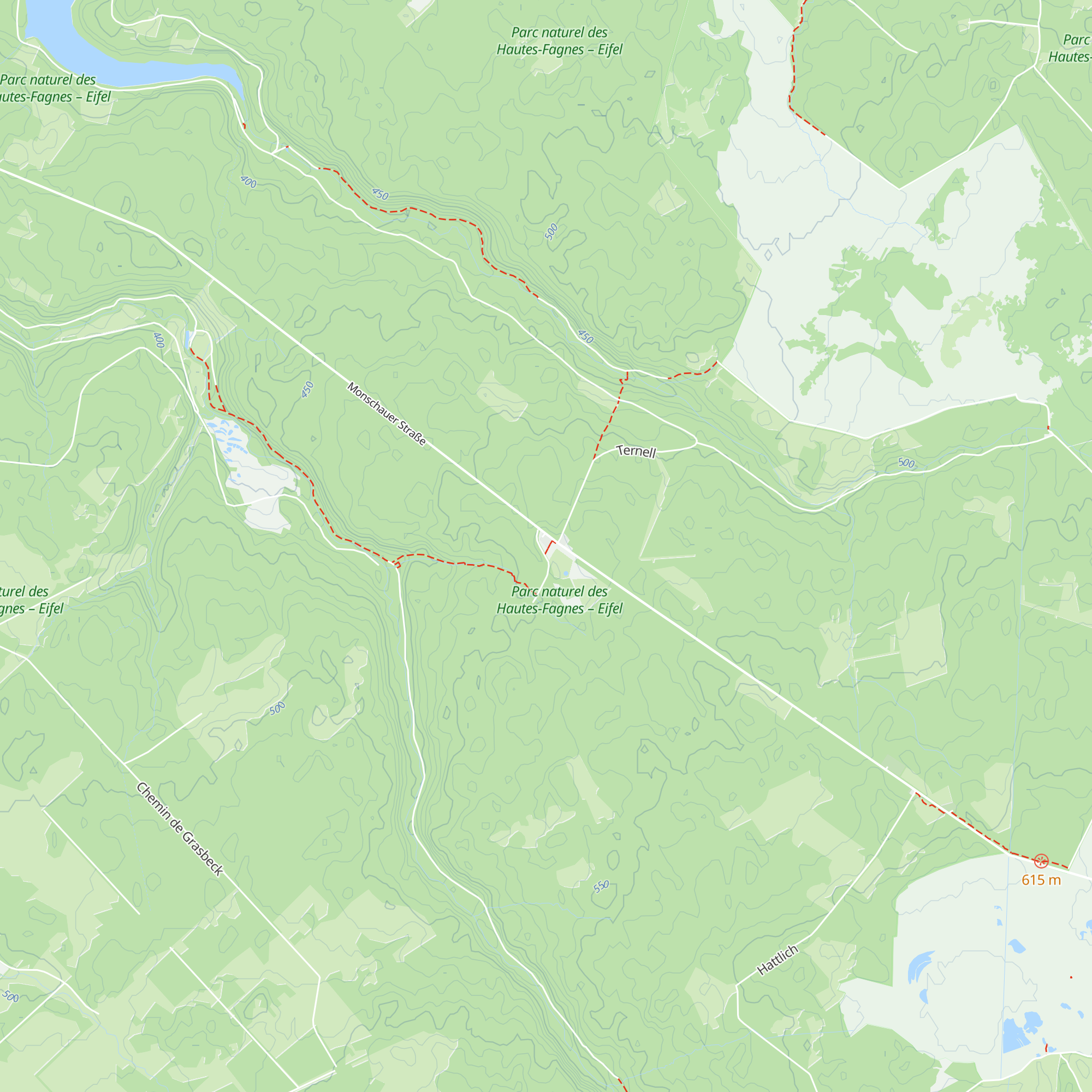 Werner Thoma Hütte map