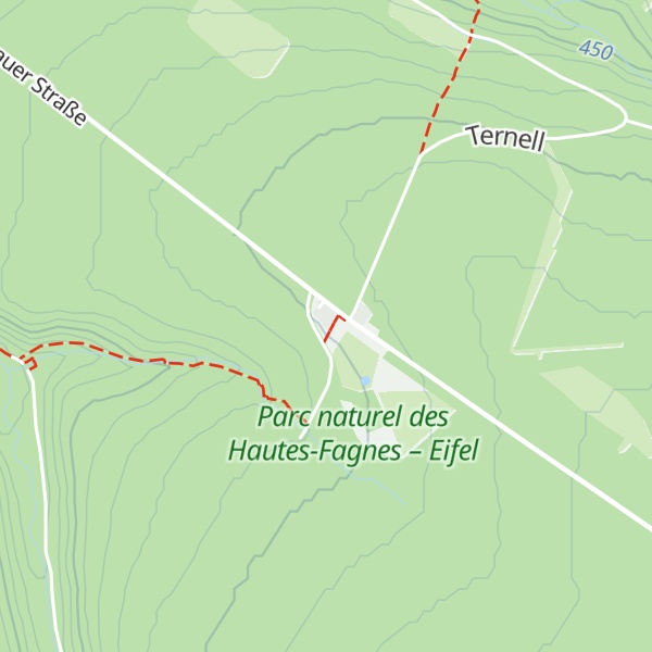 Map of Werner Thoma Hütte