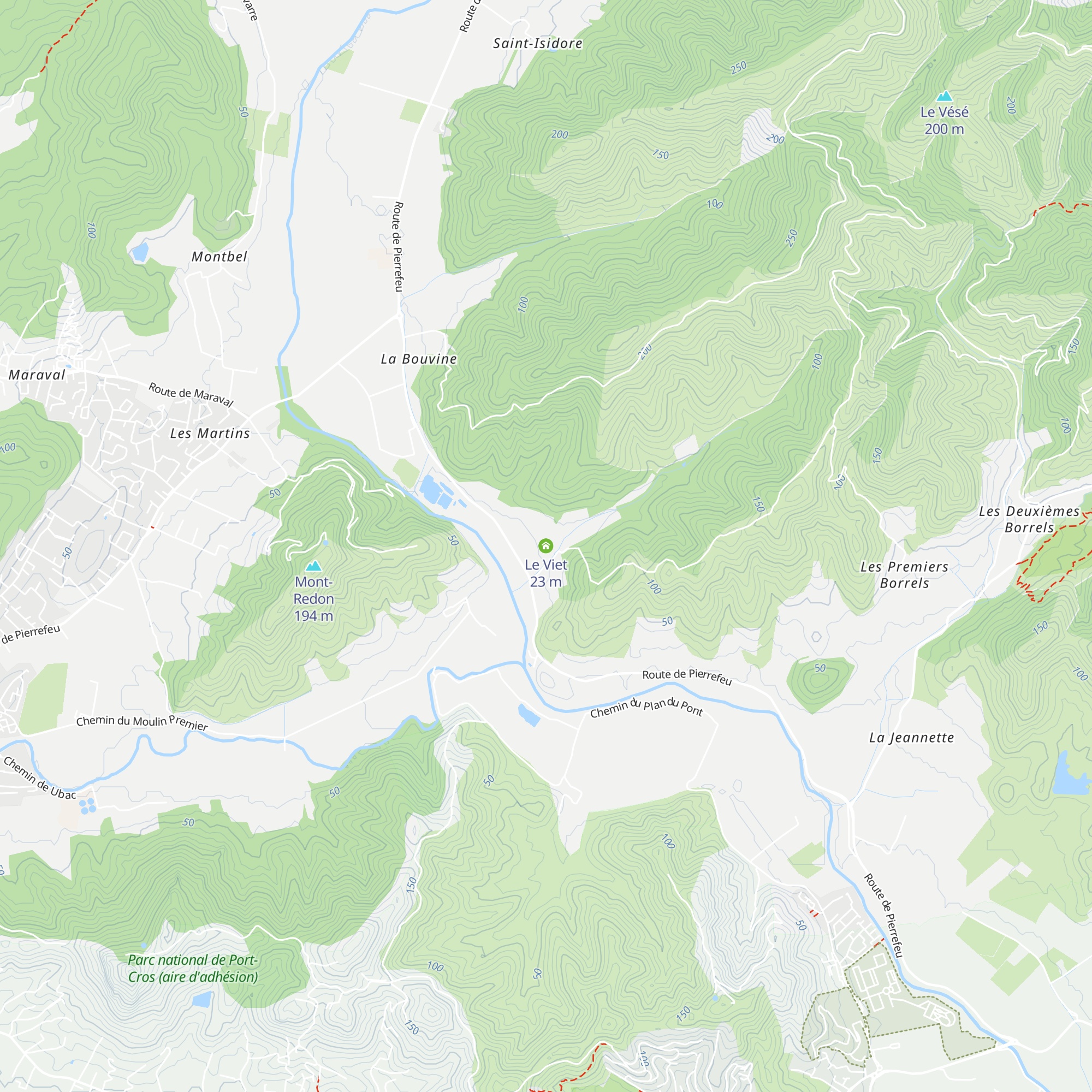 Le Viet map