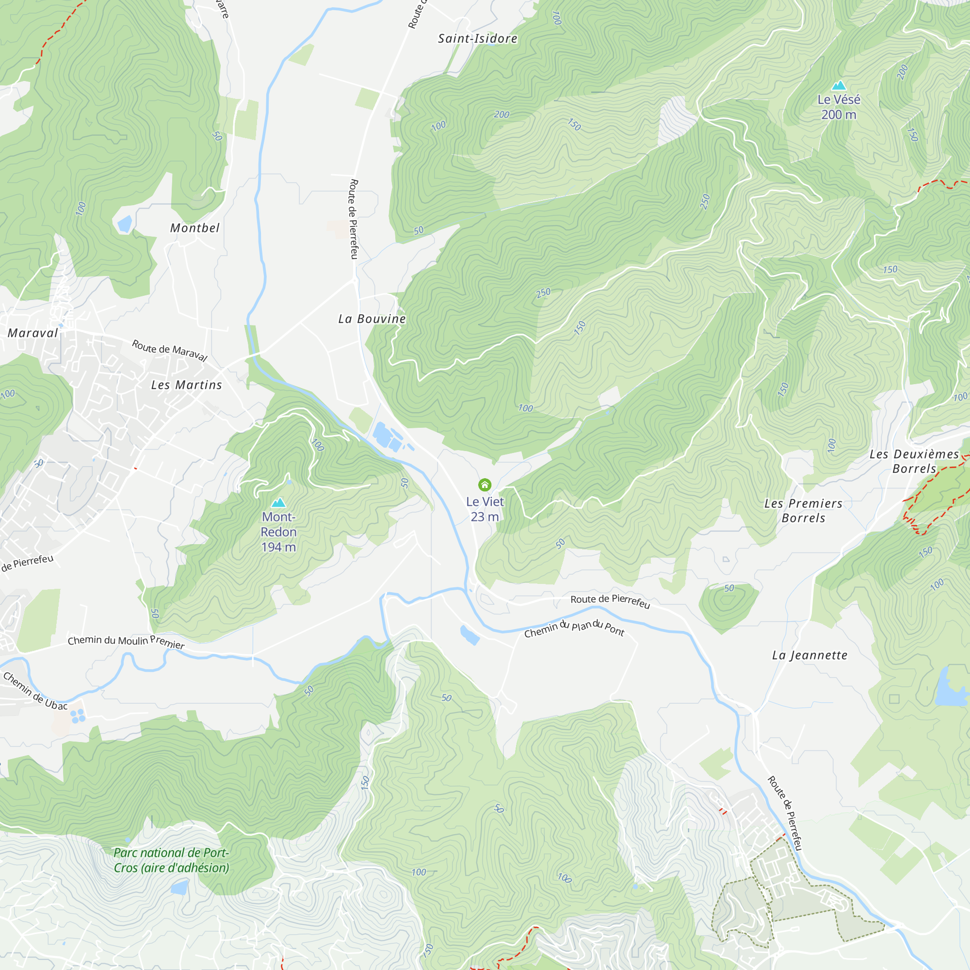 Le Viet map
