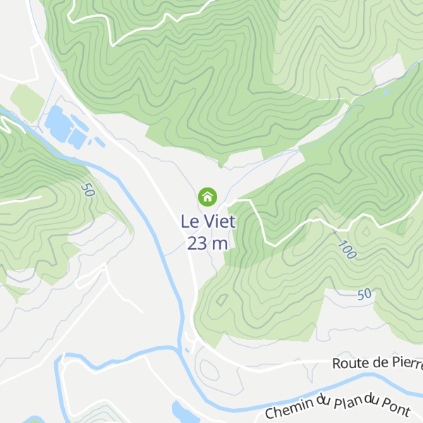 Map of Chapelle du Viet