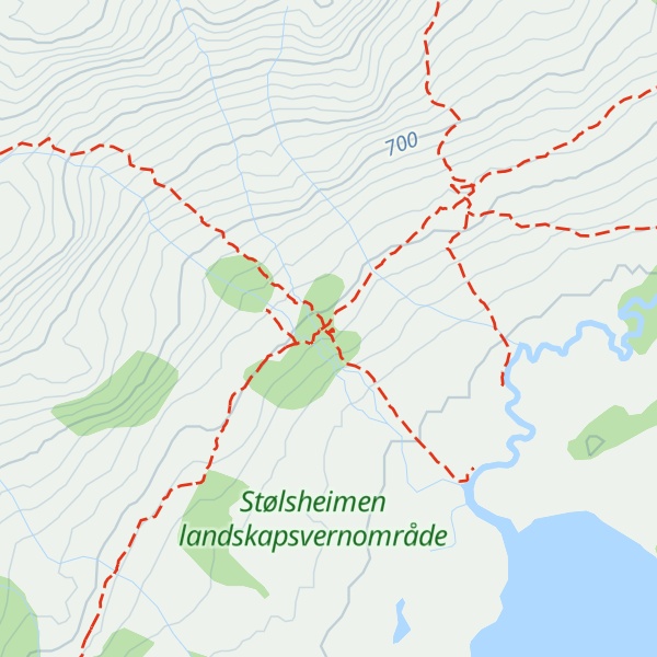 Map of Solrenningen