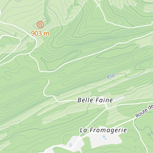 Map of Côte de Maillot