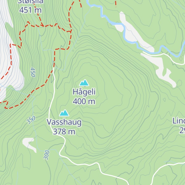 Map of Lynghaug