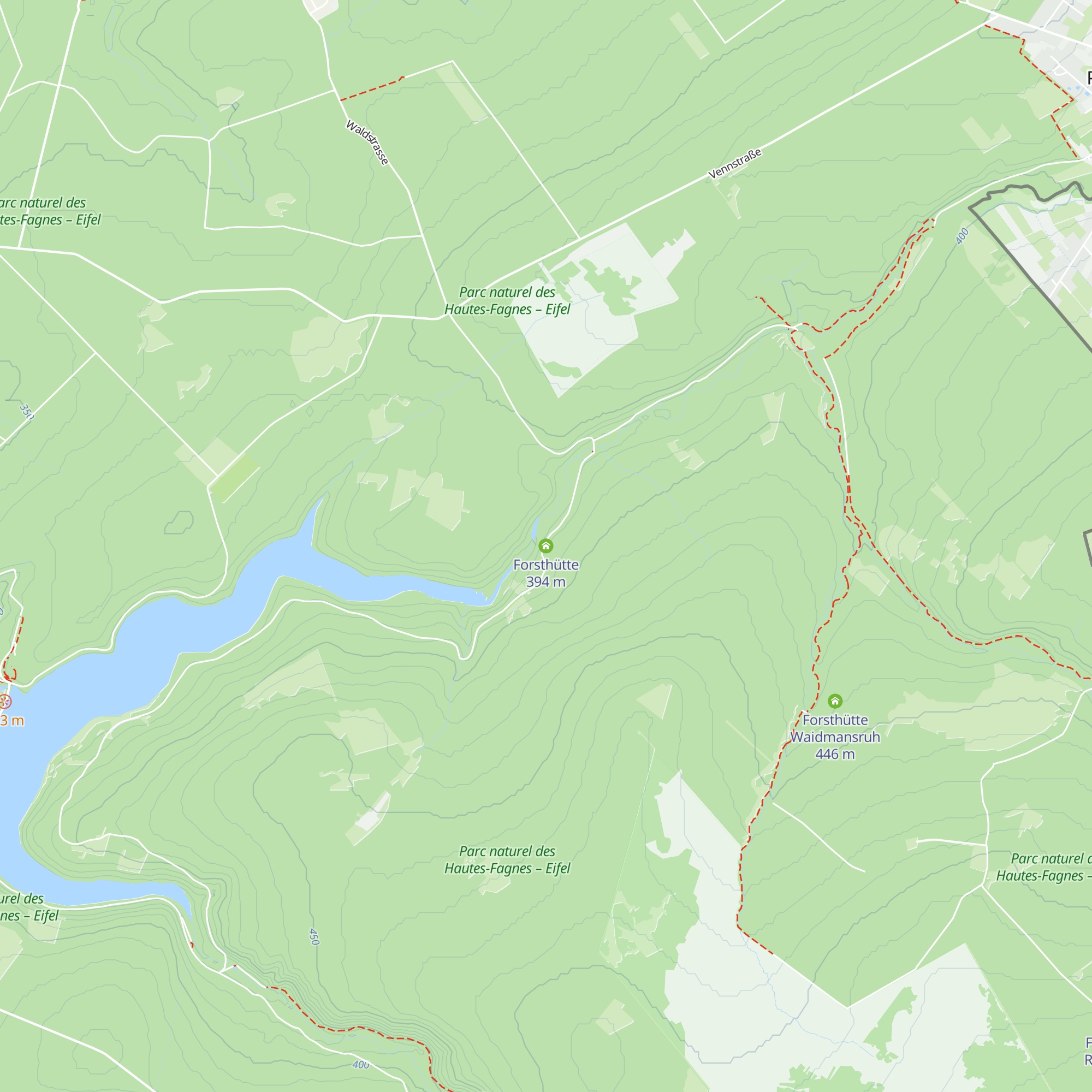 Forsthütte map