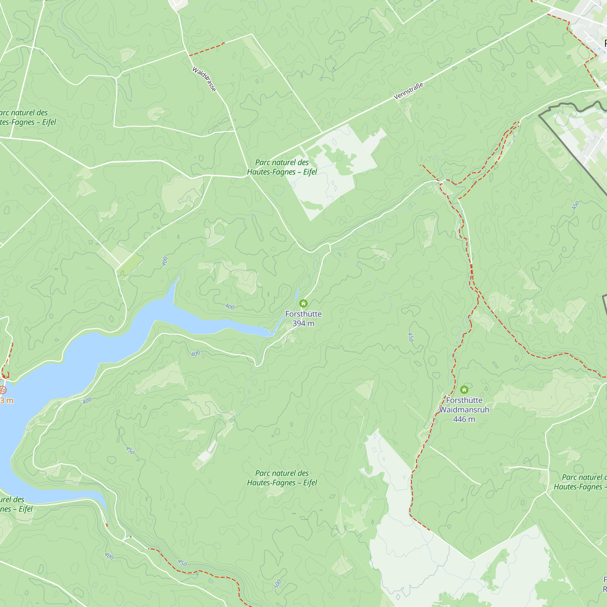 Forsthütte map
