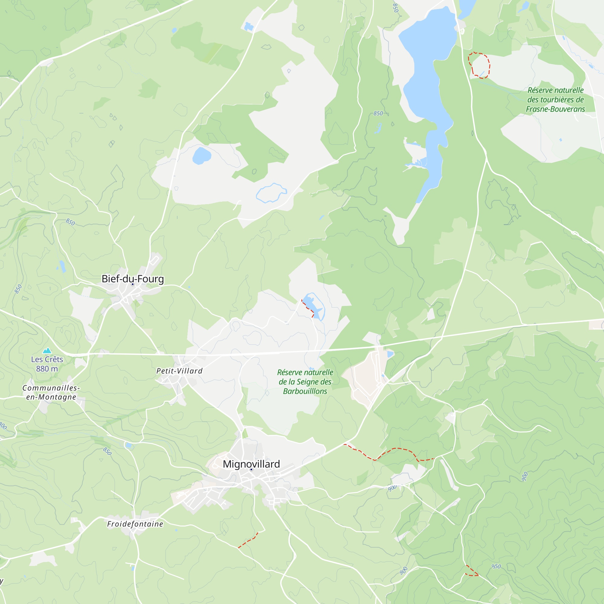 Cabane de la fontaine carrée map