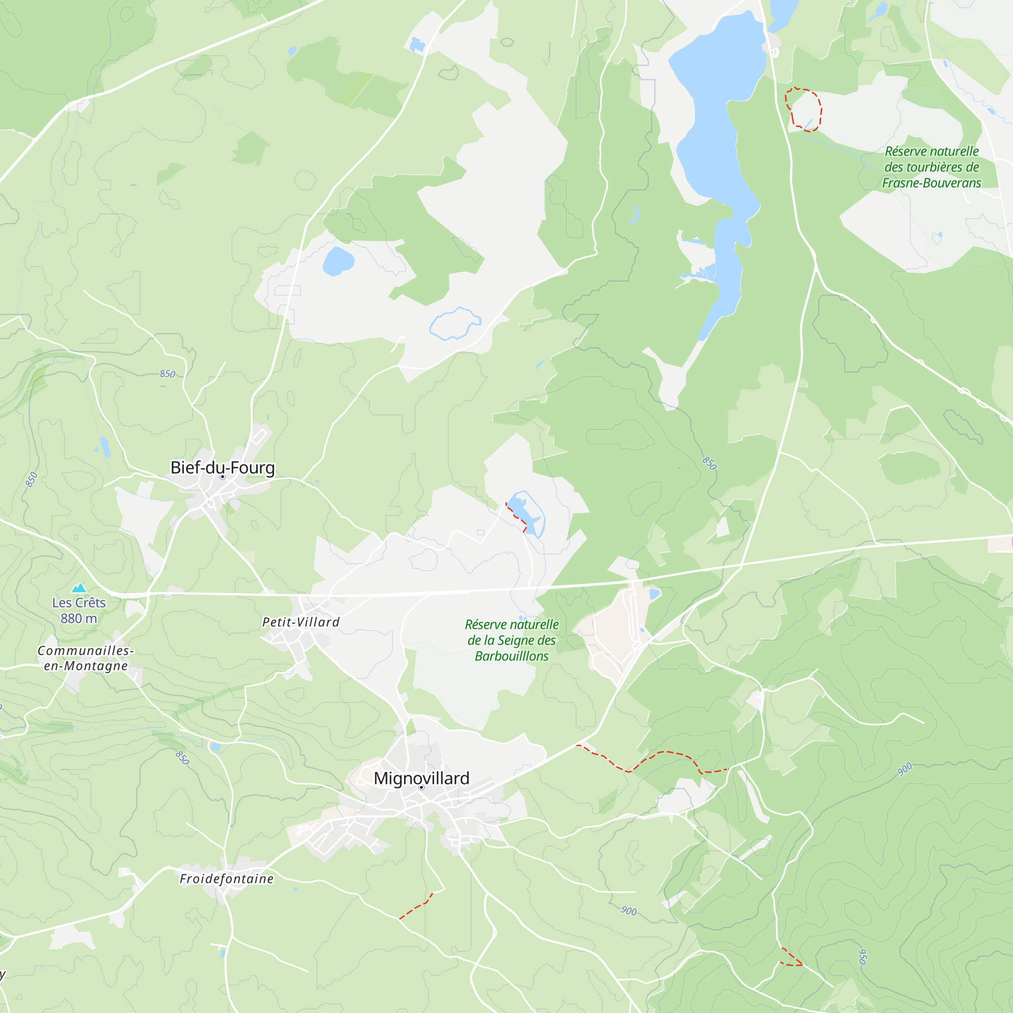 Cabane de la fontaine carrée map