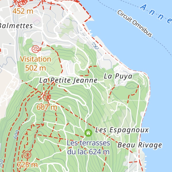 Map of Maison forestière des Marmottes