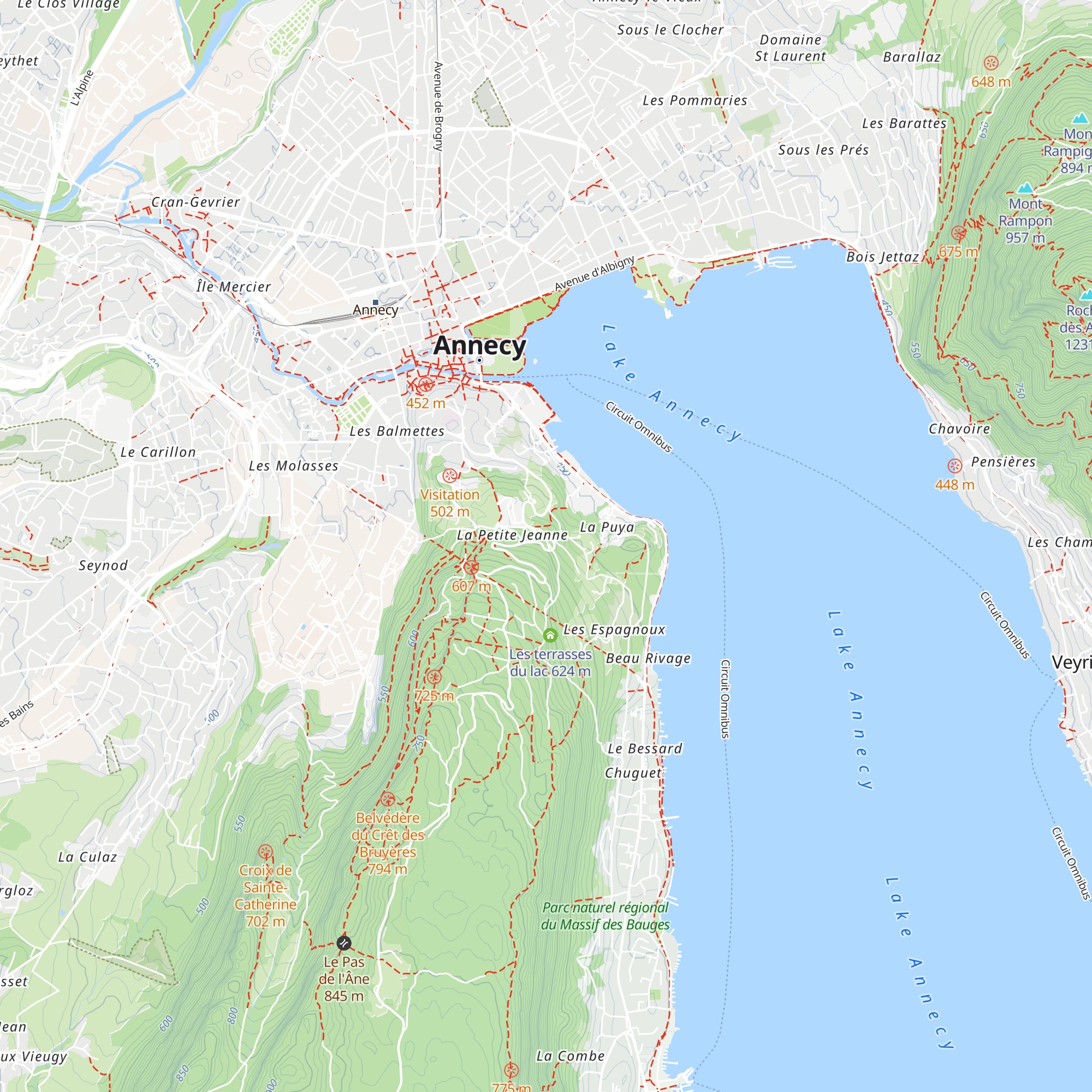 Maison forestière des Marmottes map