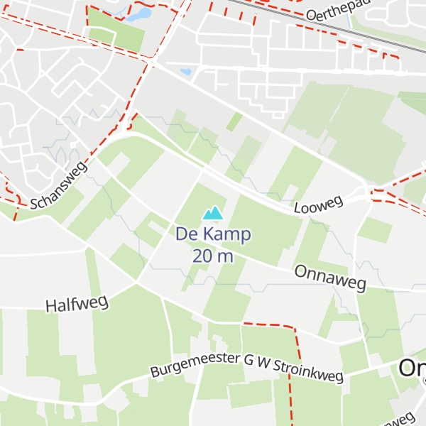 Map of De Kamp