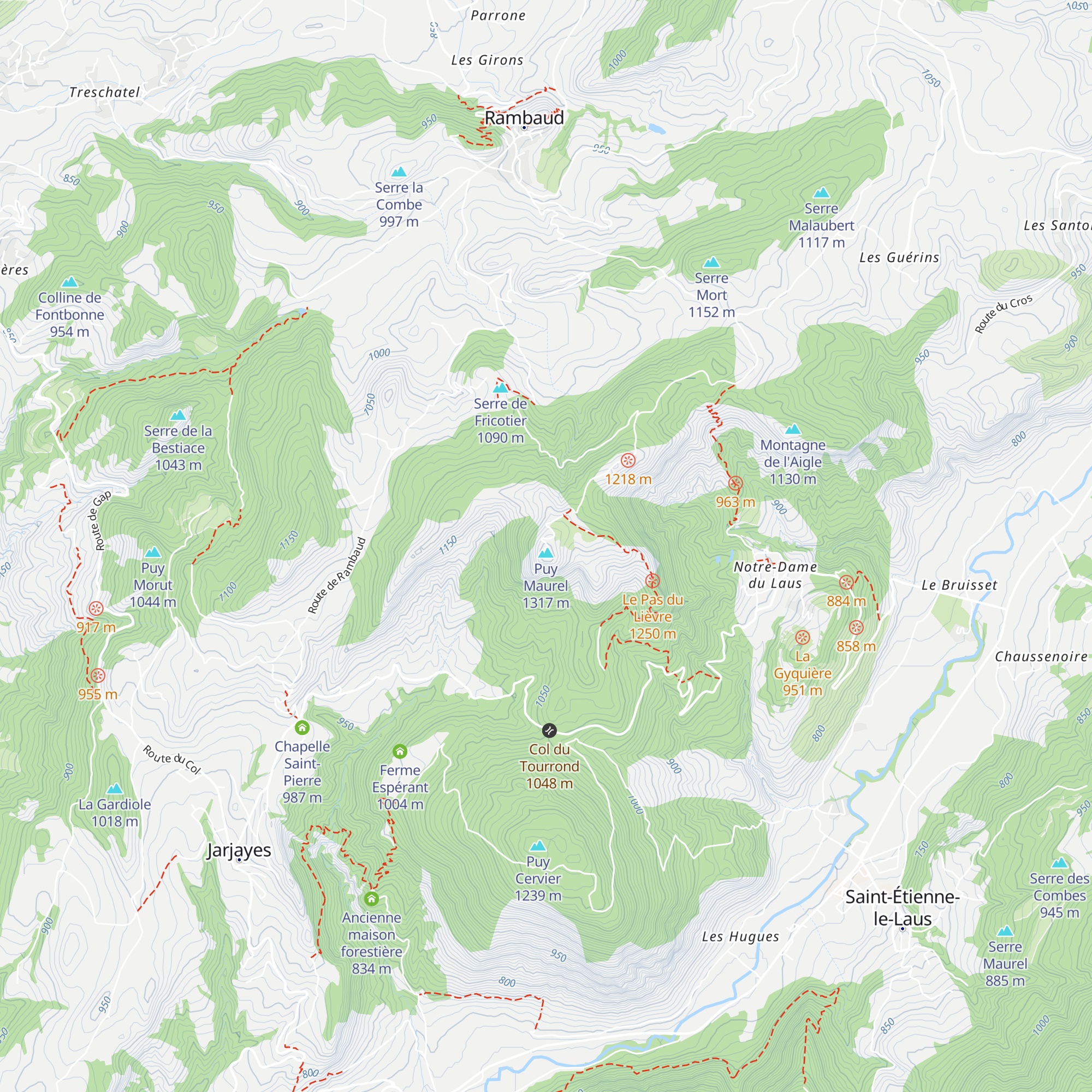 Bâtiment France Télécom map