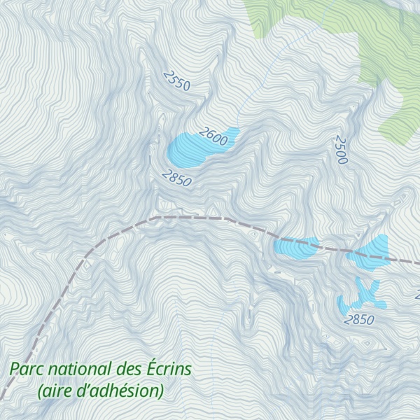Map of Pic des Souffles